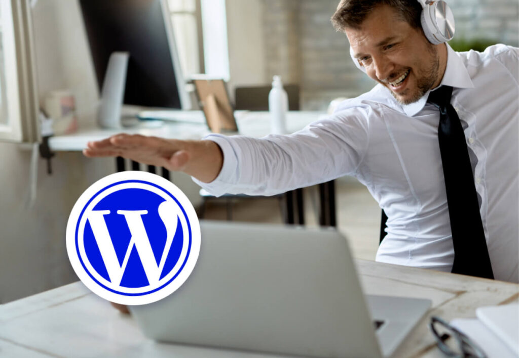 Podnikateľ, ktorý si na tvorbu webu vybral WordPress