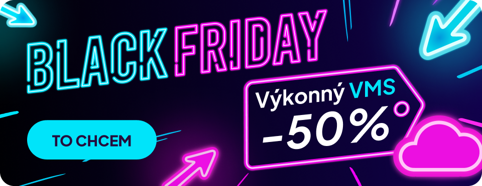 Webglobe ponúka až -50 % zľavu na VMS na Black Friday