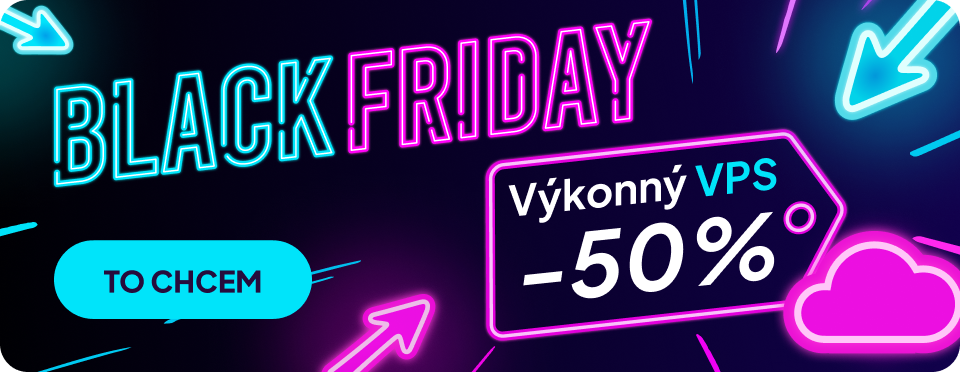 Webglobe ponúka až -50 % zľavu na VPS na Black Friday