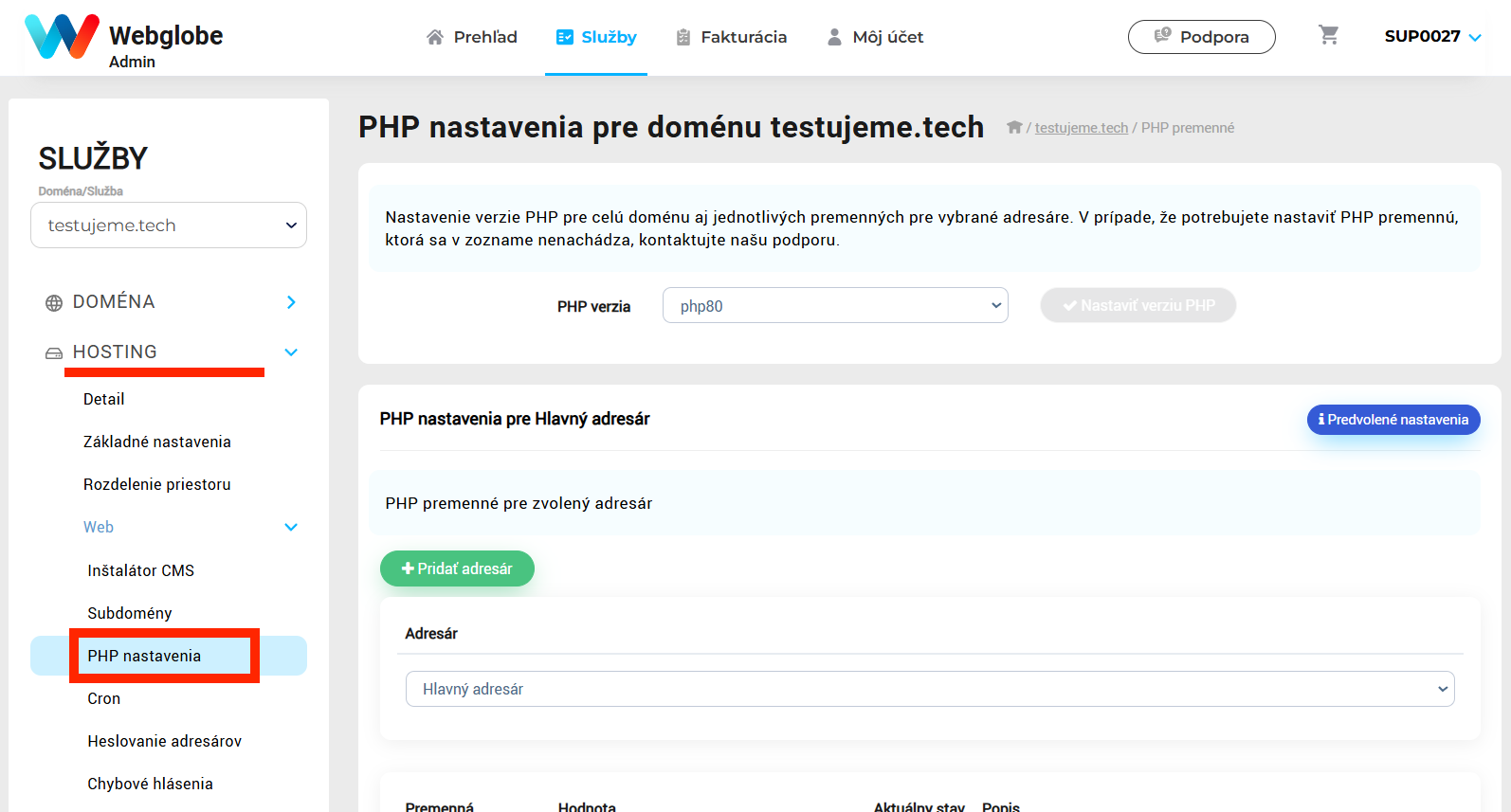 Nastavenia upload_max_filesize a post_max_size pre webhosting